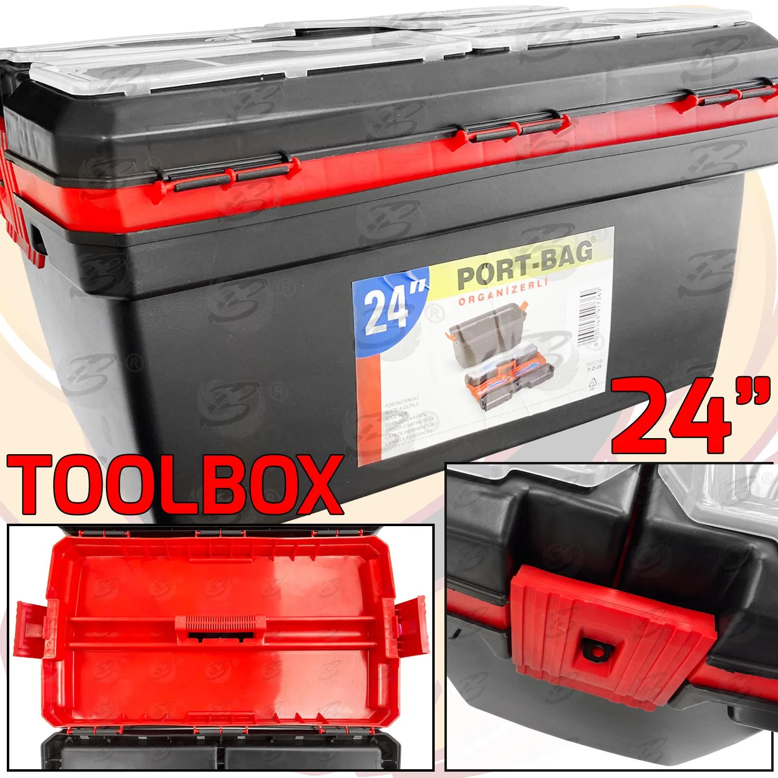 TOOLZONE 24" MAESTRO TOOL BOX