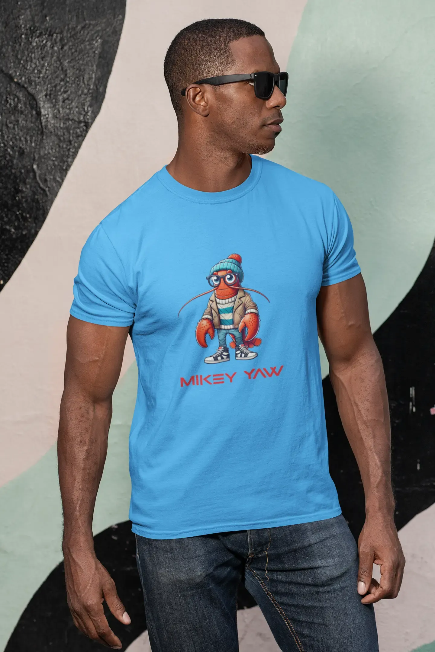 Trendy Lobster Short Sleeve Staple T-Shirt