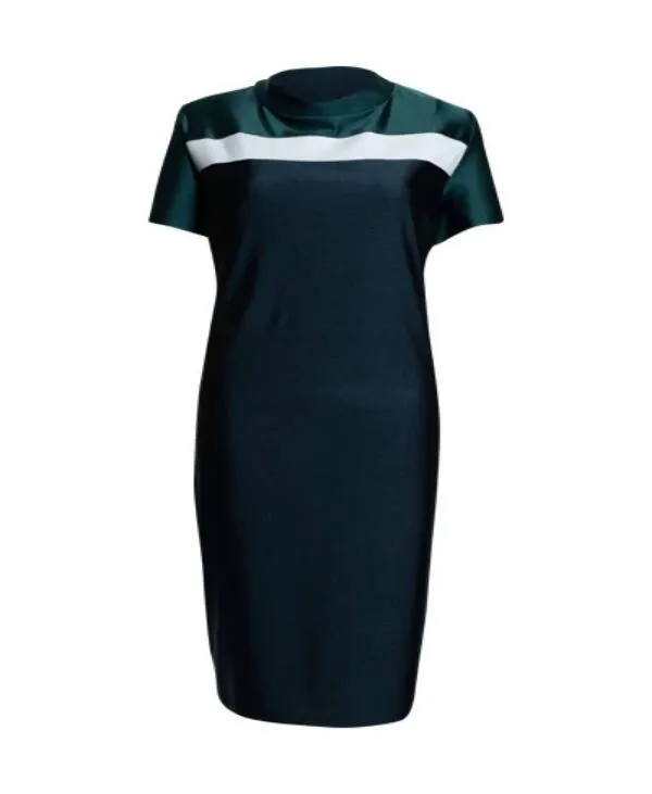 Tri-Color Polo Dress Plus Size & Motherhood
