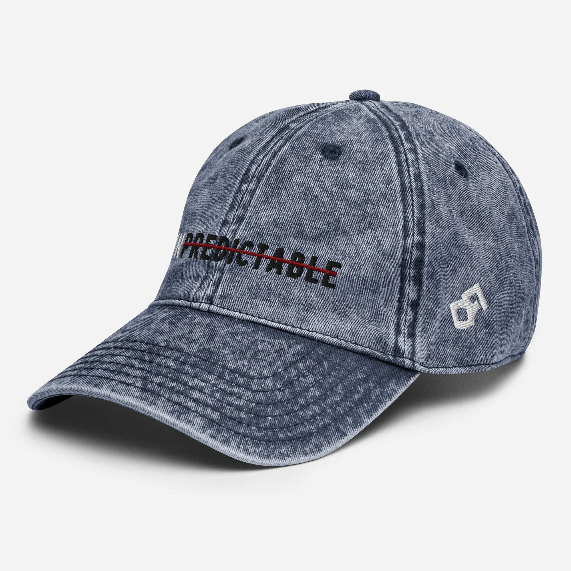 Unpredictable - Vintage Denim Cap