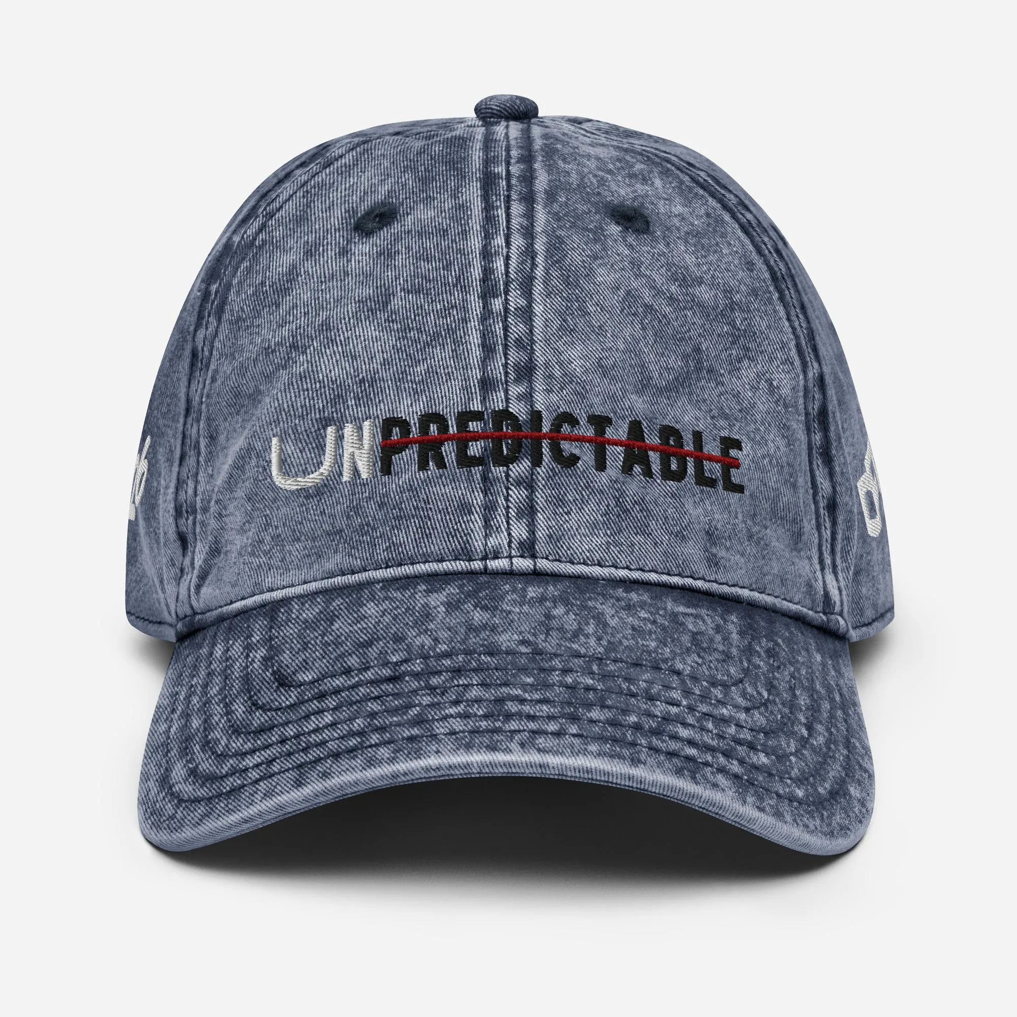 Unpredictable - Vintage Denim Cap