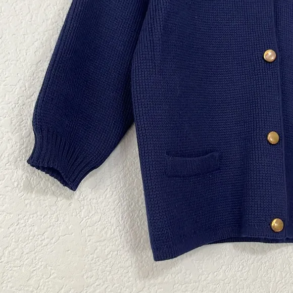 Vintage 60s Marchesa Di Grésy Wool Cardigan Sweater