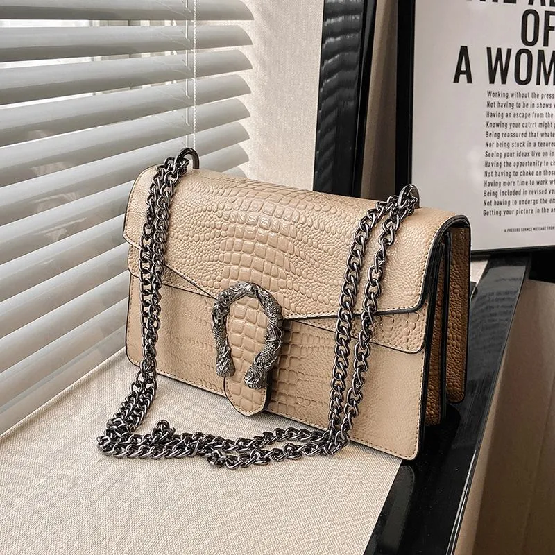Vintage Hard Leather Crossbody Bags