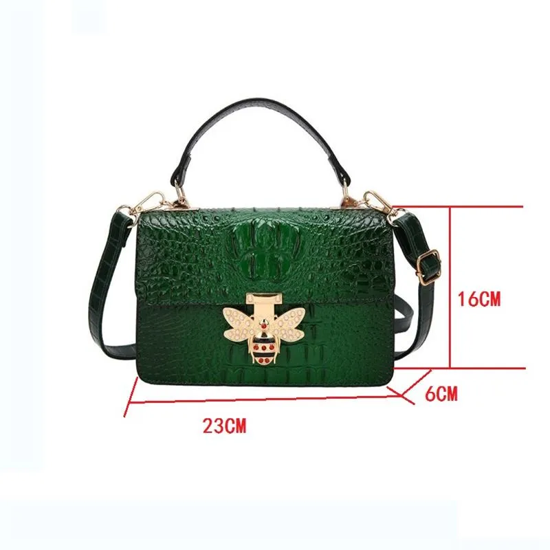 Vintage Hard Leather Crossbody Bags