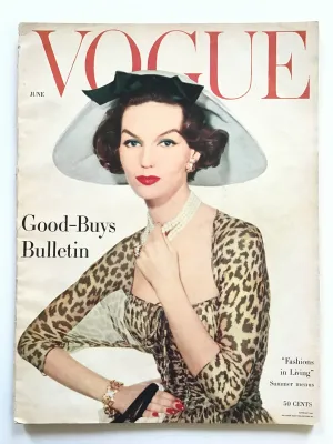 Vogue magazine June 1957