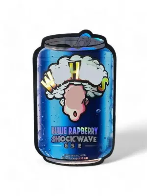 WH Blue Raspberry Mylar Bag 3.5 Grams