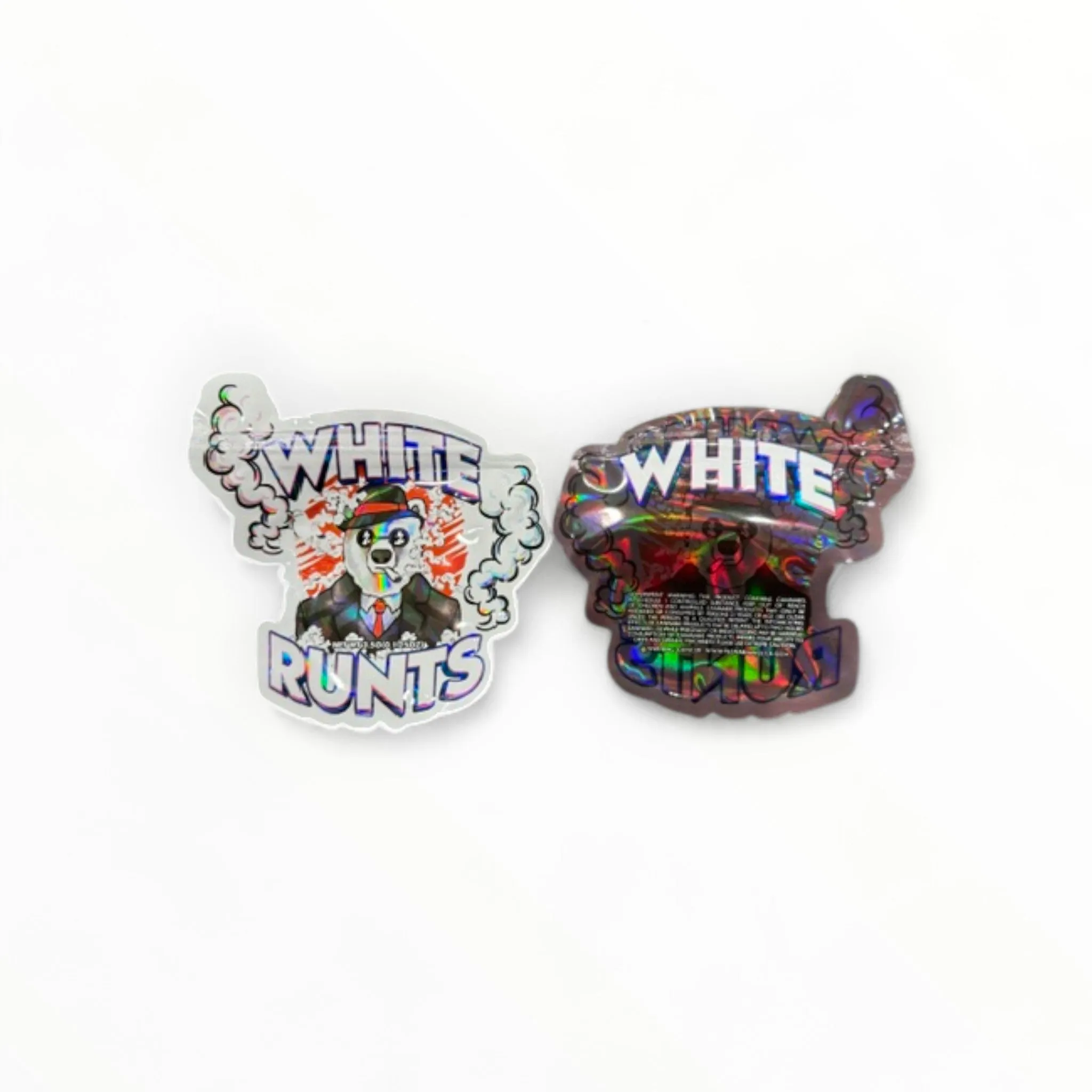 White Runts Mylar Bag 3.5 Grams