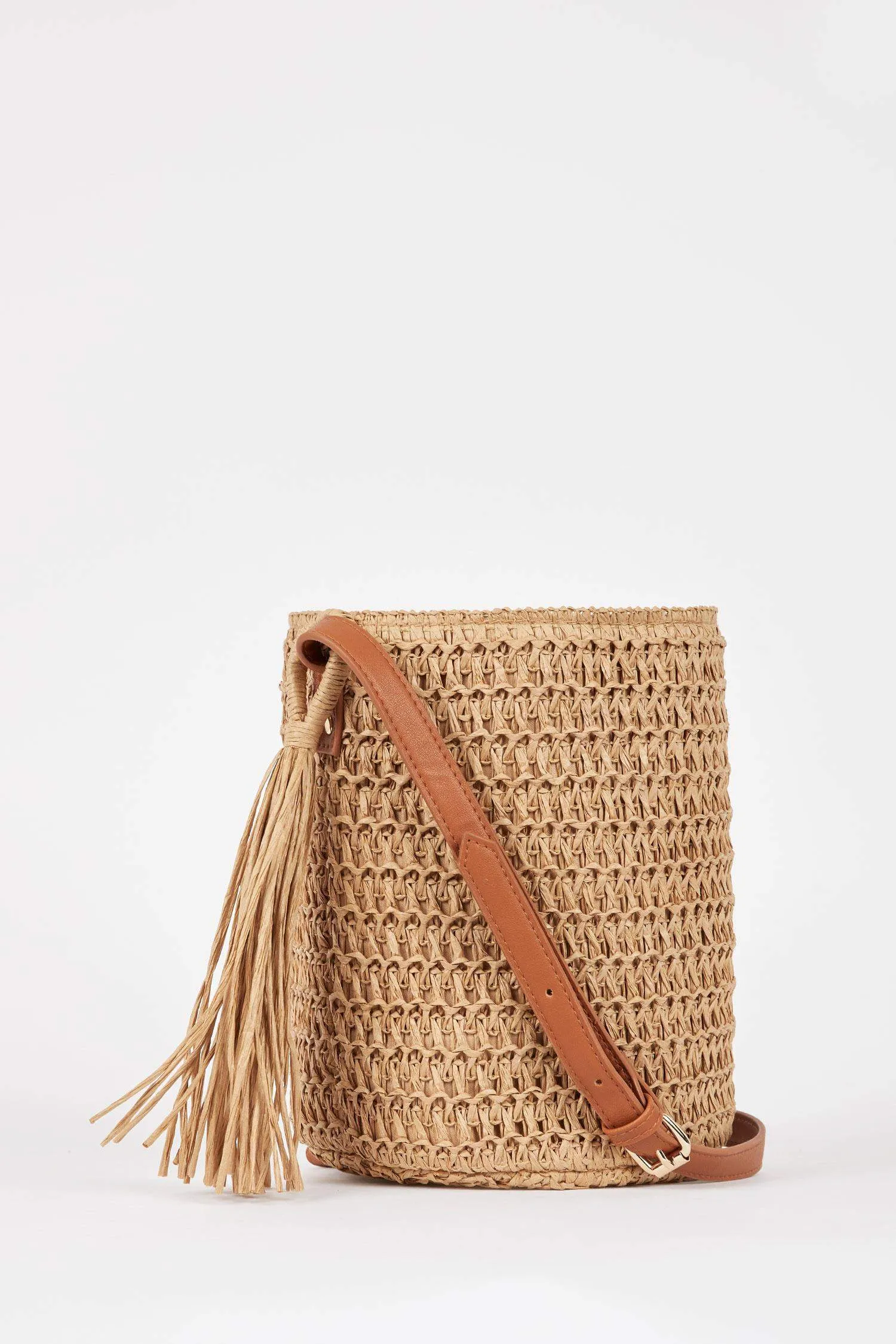 Women Straw Crossbody Bag
