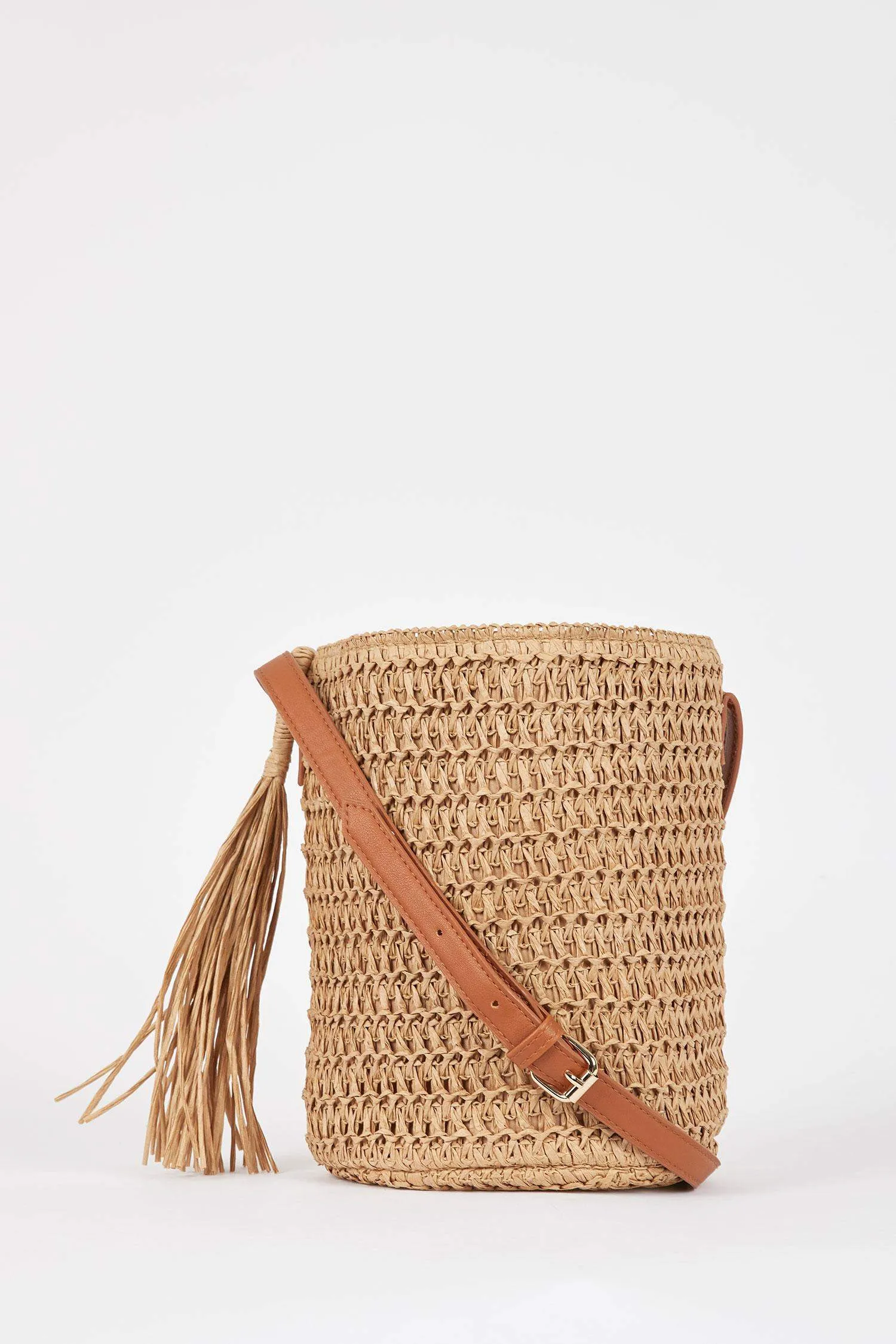 Women Straw Crossbody Bag