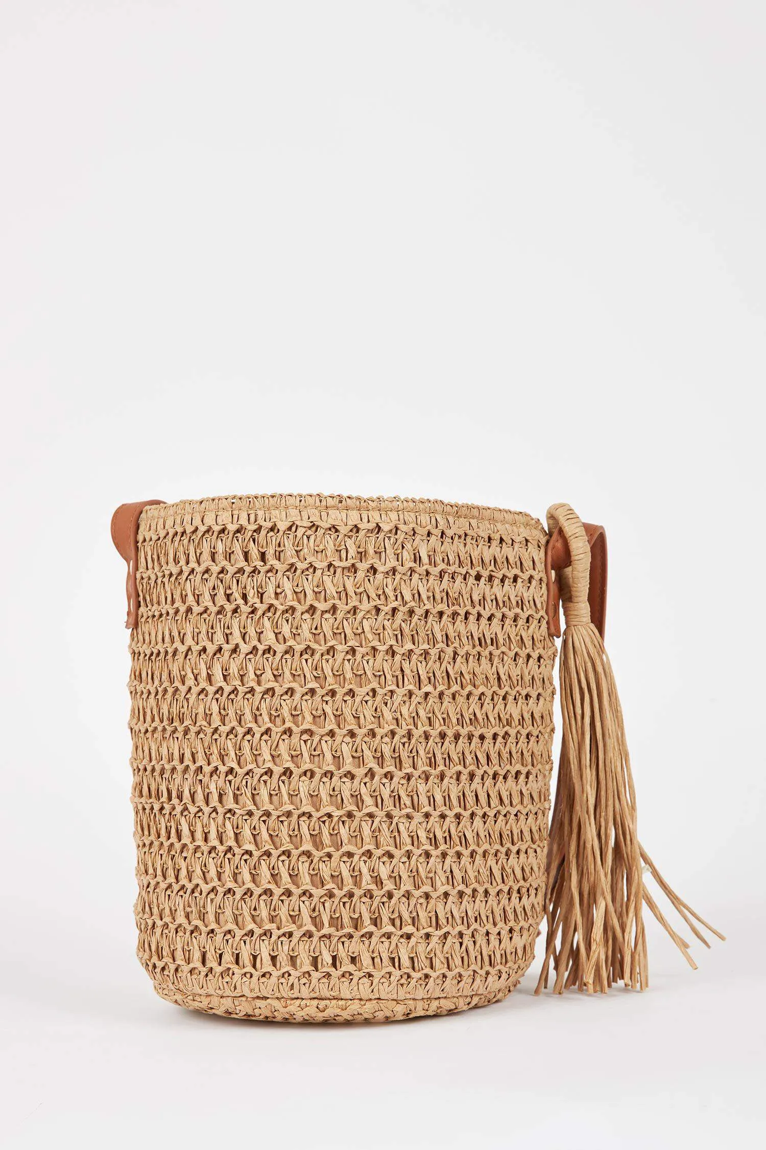 Women Straw Crossbody Bag