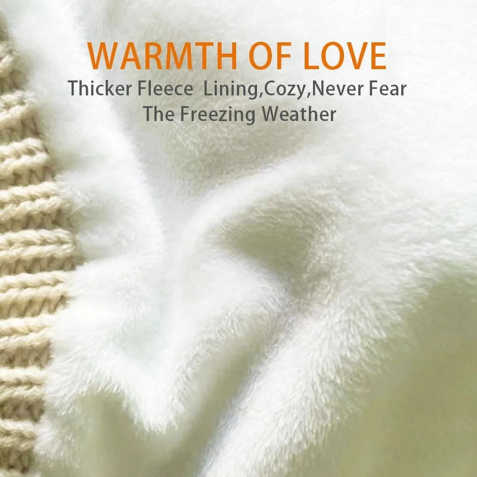 Women Winter Hat with Warm Fleece Lined