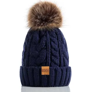 Women Winter Hat with Warm Fleece Lined