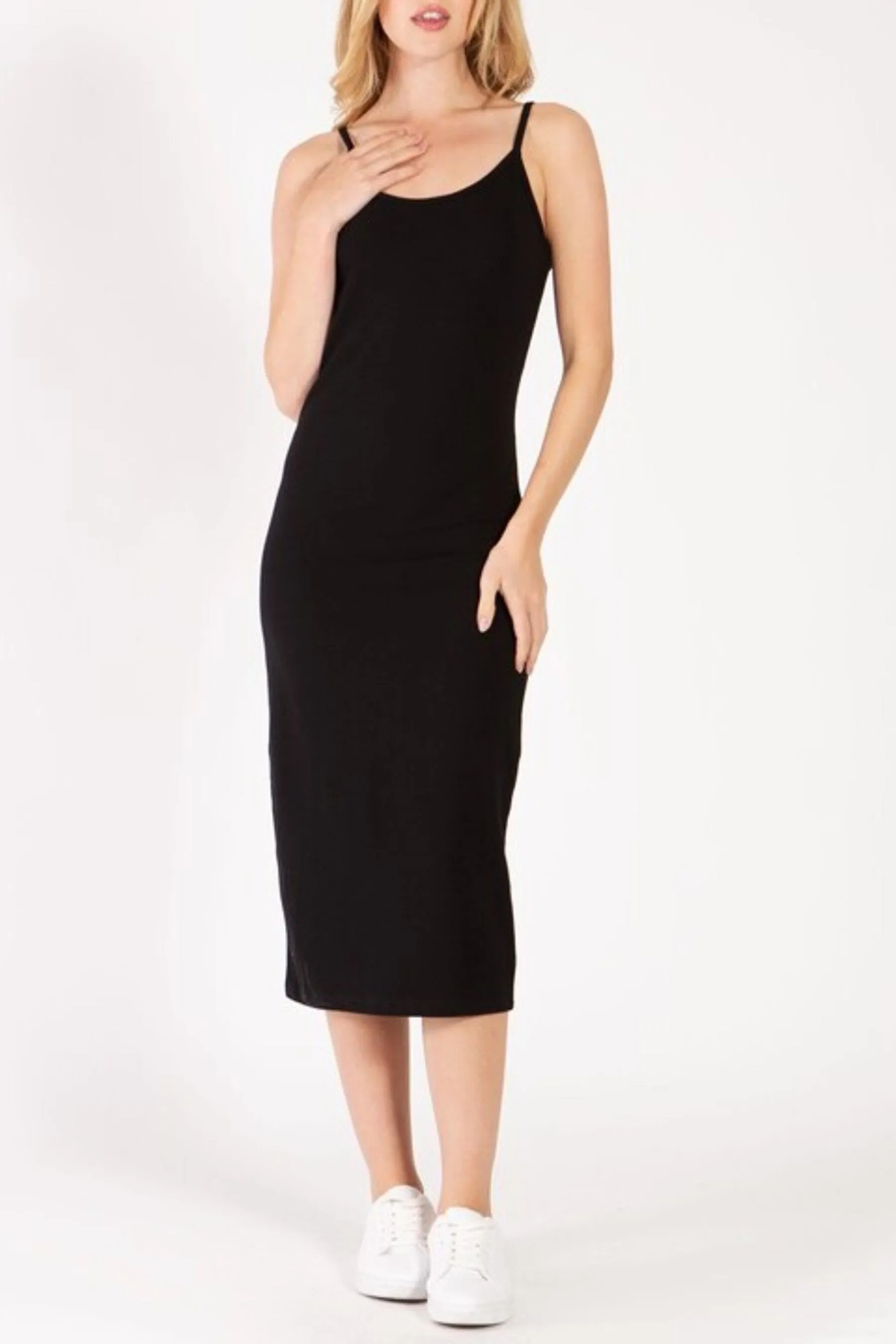 Women's Casual Spaghetti Strap Midi Dress ZDCD215C76 $7Each