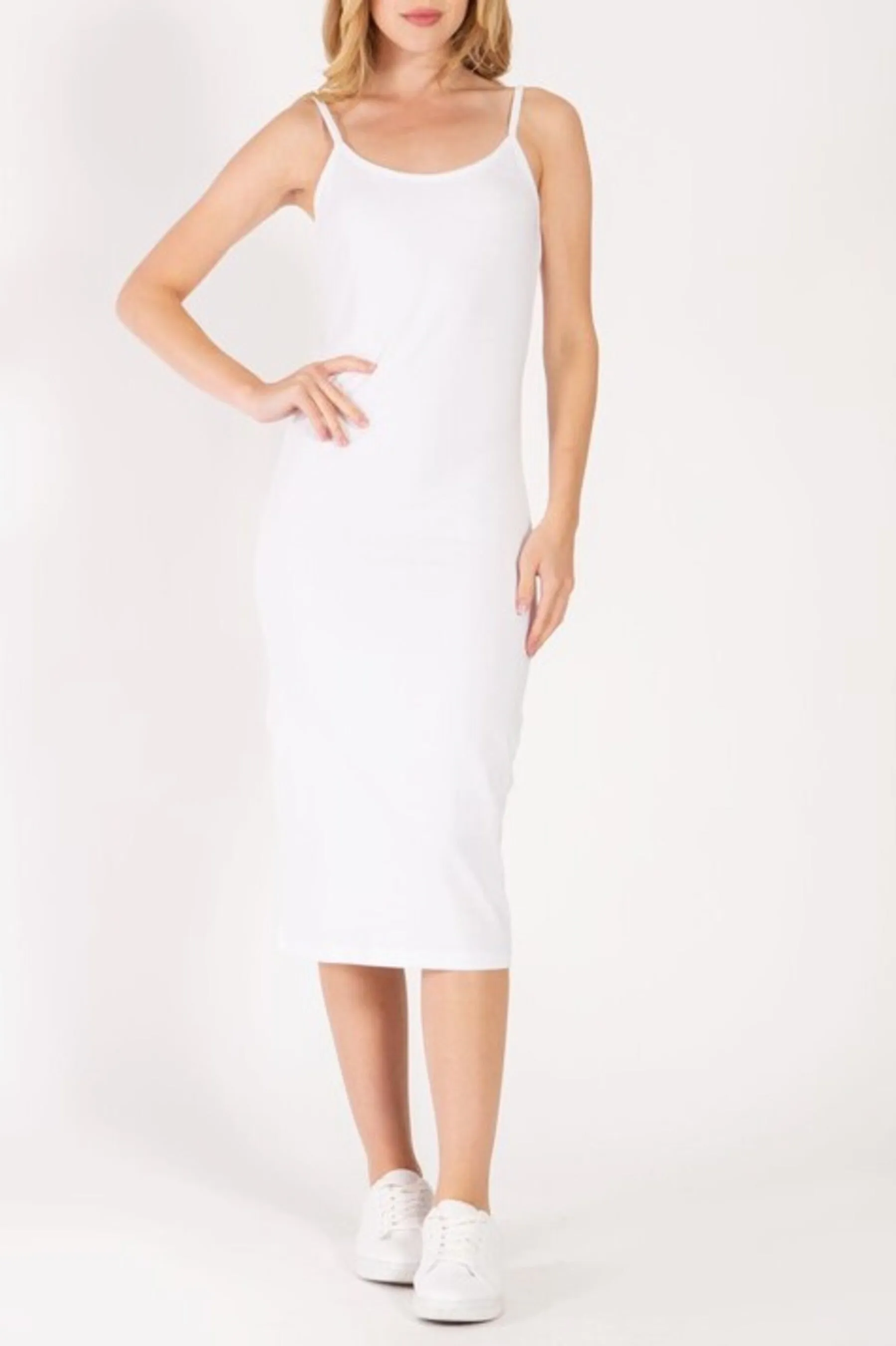 Women's Casual Spaghetti Strap Midi Dress ZDCD215C76 $7Each