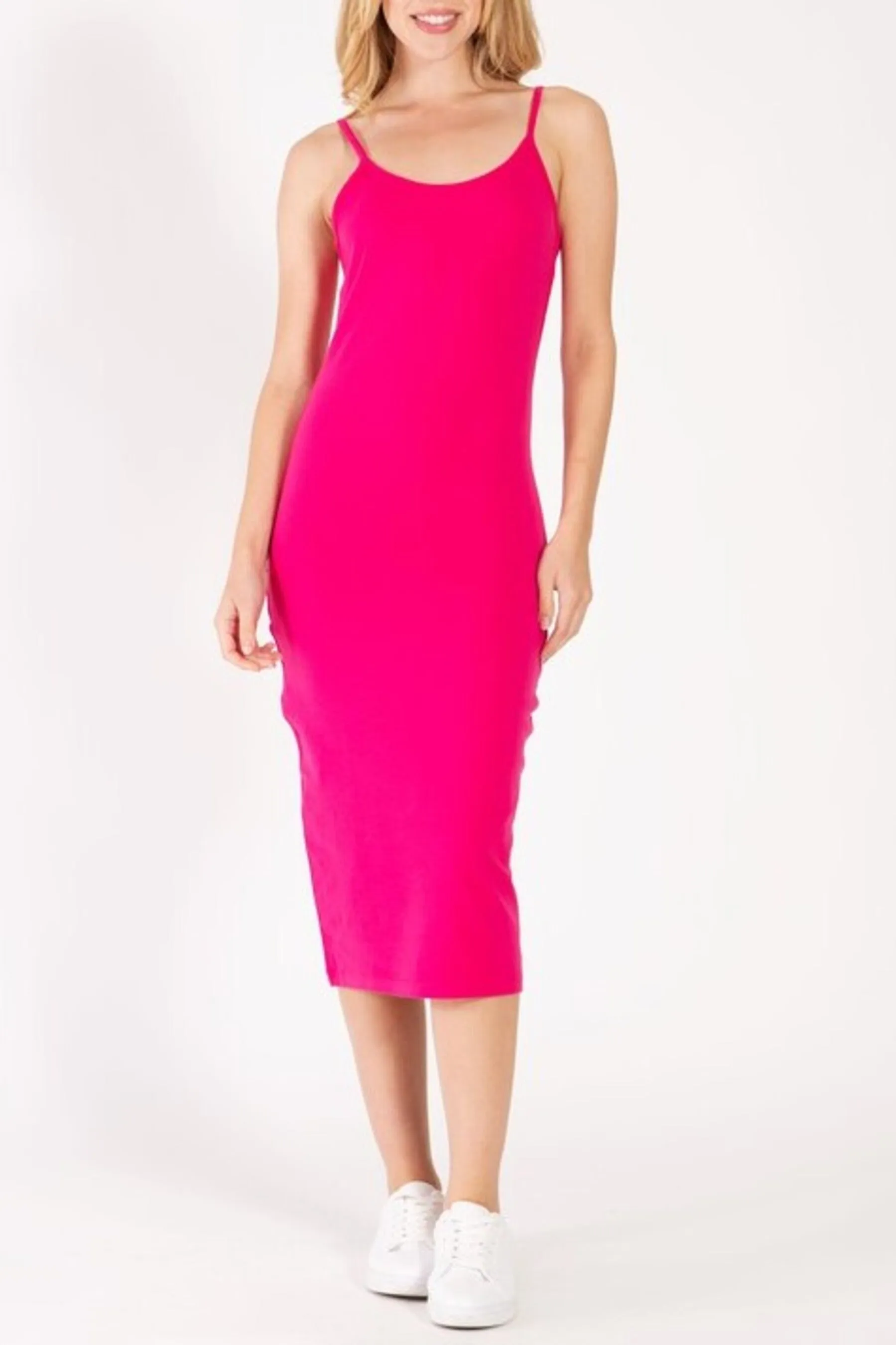 Women's Casual Spaghetti Strap Midi Dress ZDCD215C76 $7Each