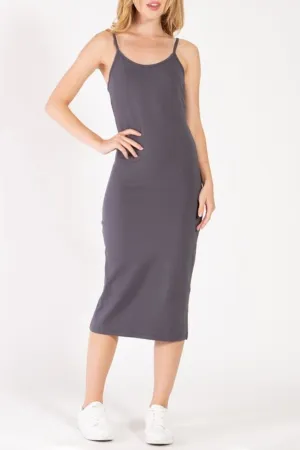 Women's Casual Spaghetti Strap Midi Dress ZDCD215C76 $7Each