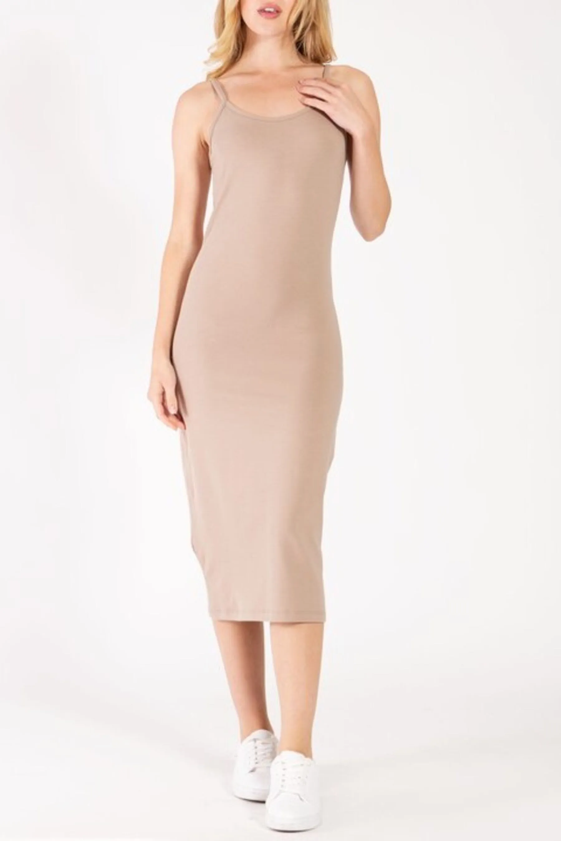 Women's Casual Spaghetti Strap Midi Dress ZDCD215C76 $7Each