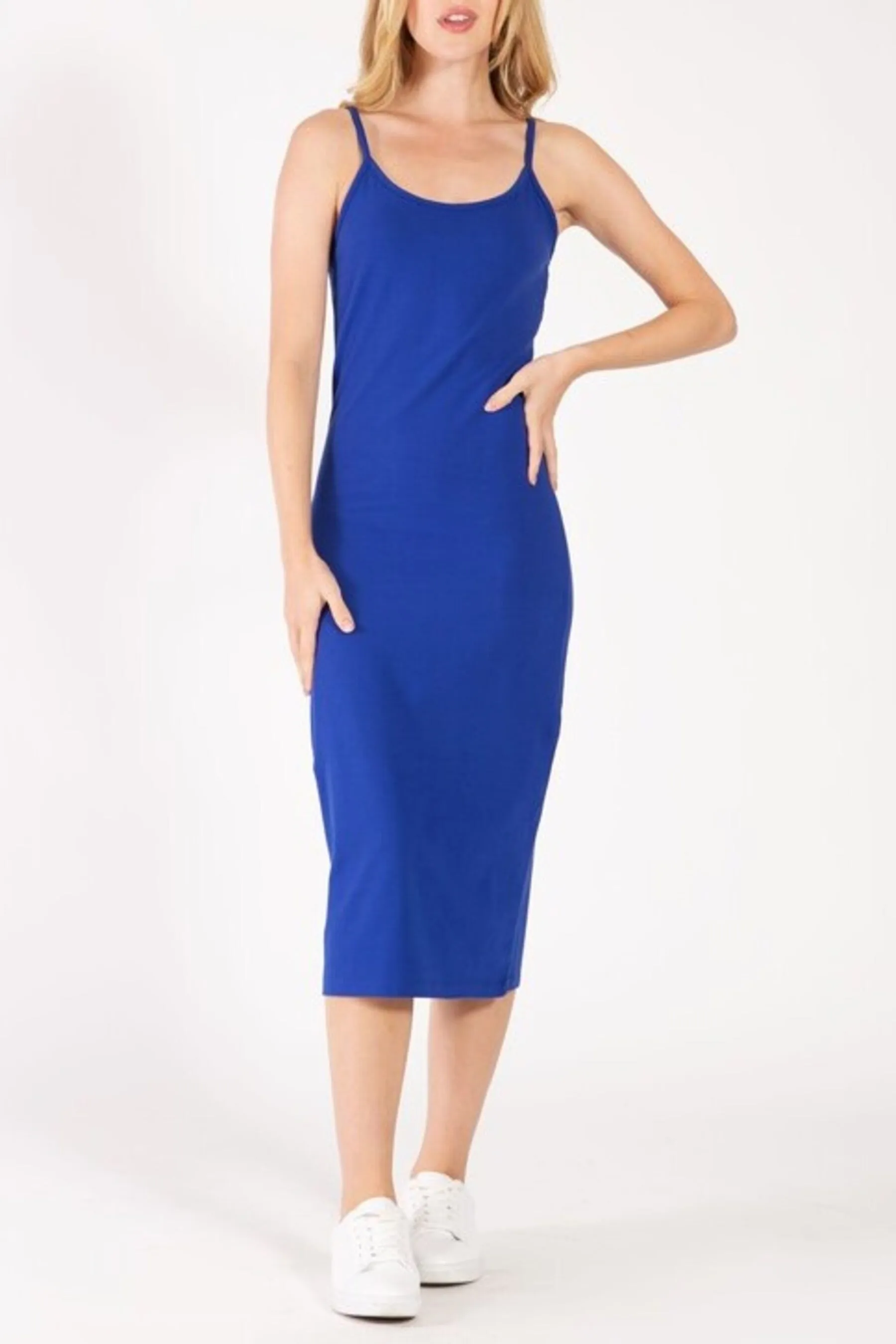 Women's Casual Spaghetti Strap Midi Dress ZDCD215C76 $7Each