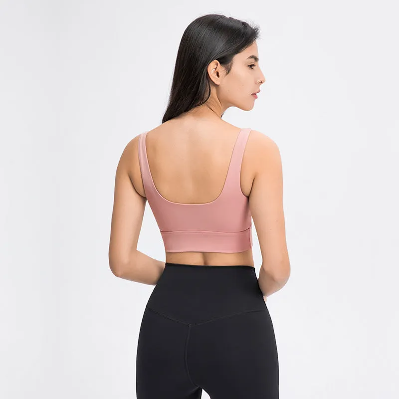 Women's Fashion Outdoor Push Up Accessory Breast Push Up Sports Bra