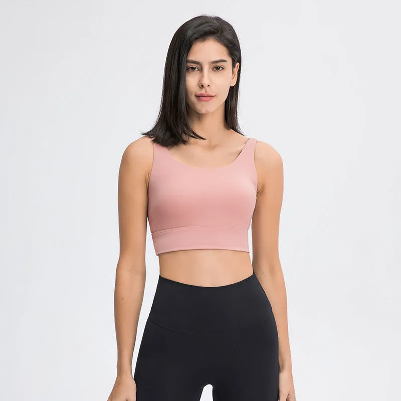 Women's Fashion Outdoor Push Up Accessory Breast Push Up Sports Bra