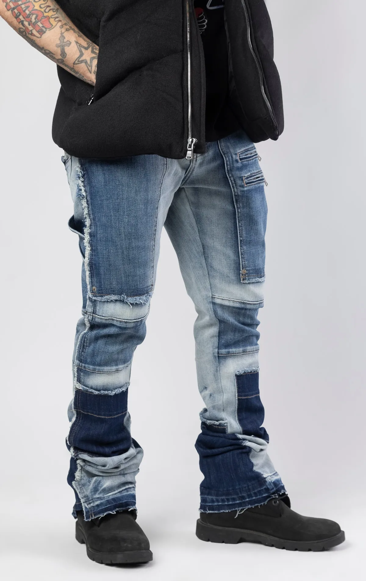 X Mean Stacked Jeans