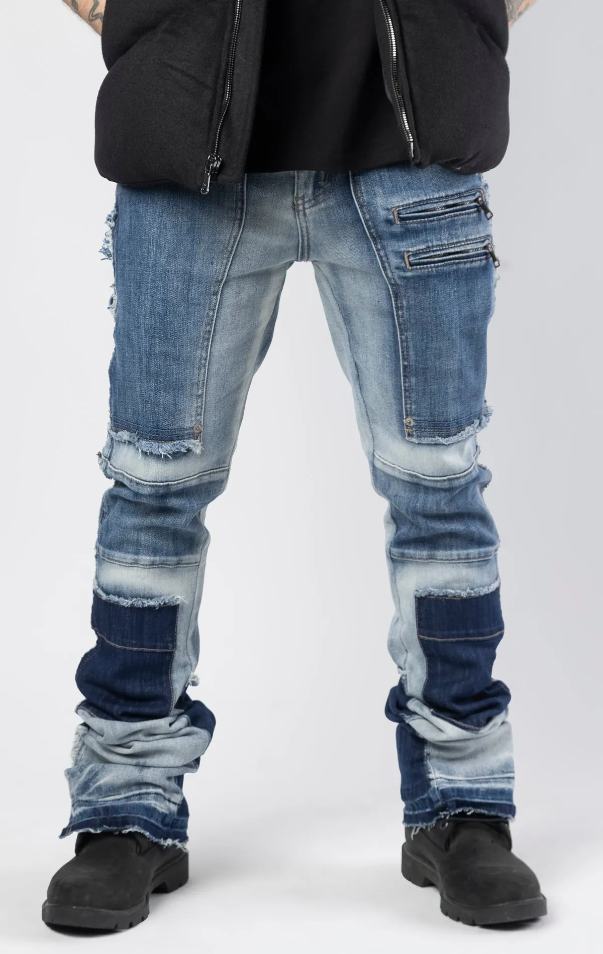 X Mean Stacked Jeans
