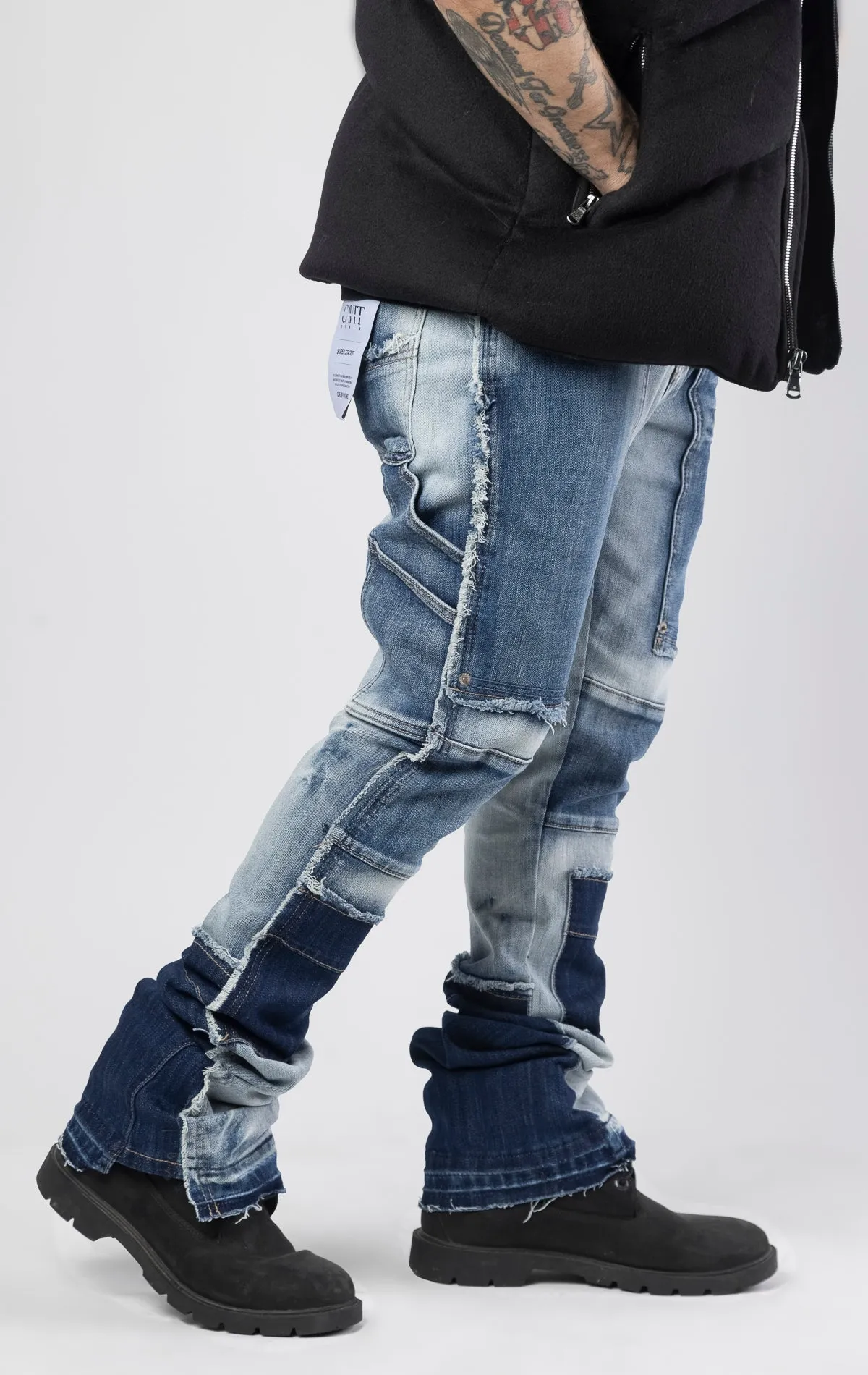 X Mean Stacked Jeans