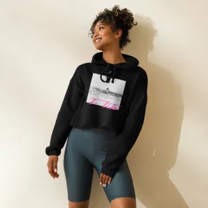 Young-Elite Comfortable Crop Hoodie with Signature Logo