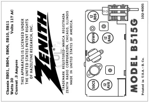 ZENITH-B515G