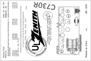 ZENITH-C730R