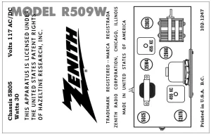 ZENITH-R509W