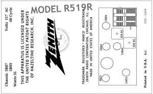 ZENITH-R519R