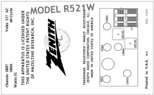 ZENITH-R521W
