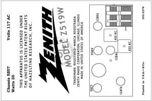 ZENITH-Z519W