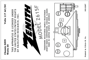 ZENITH-Z615F