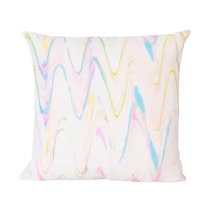 Zig Zag Pillow Pink